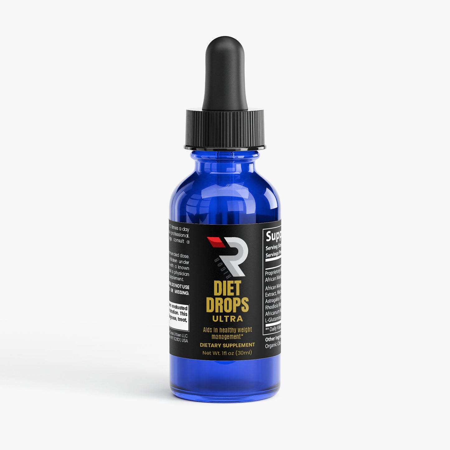 Diet Drops Ultra 1 oz – Plant-Based Wellness Support