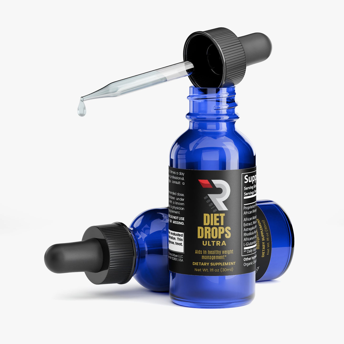 Diet Drops Ultra 1 oz – Plant-Based Wellness Support