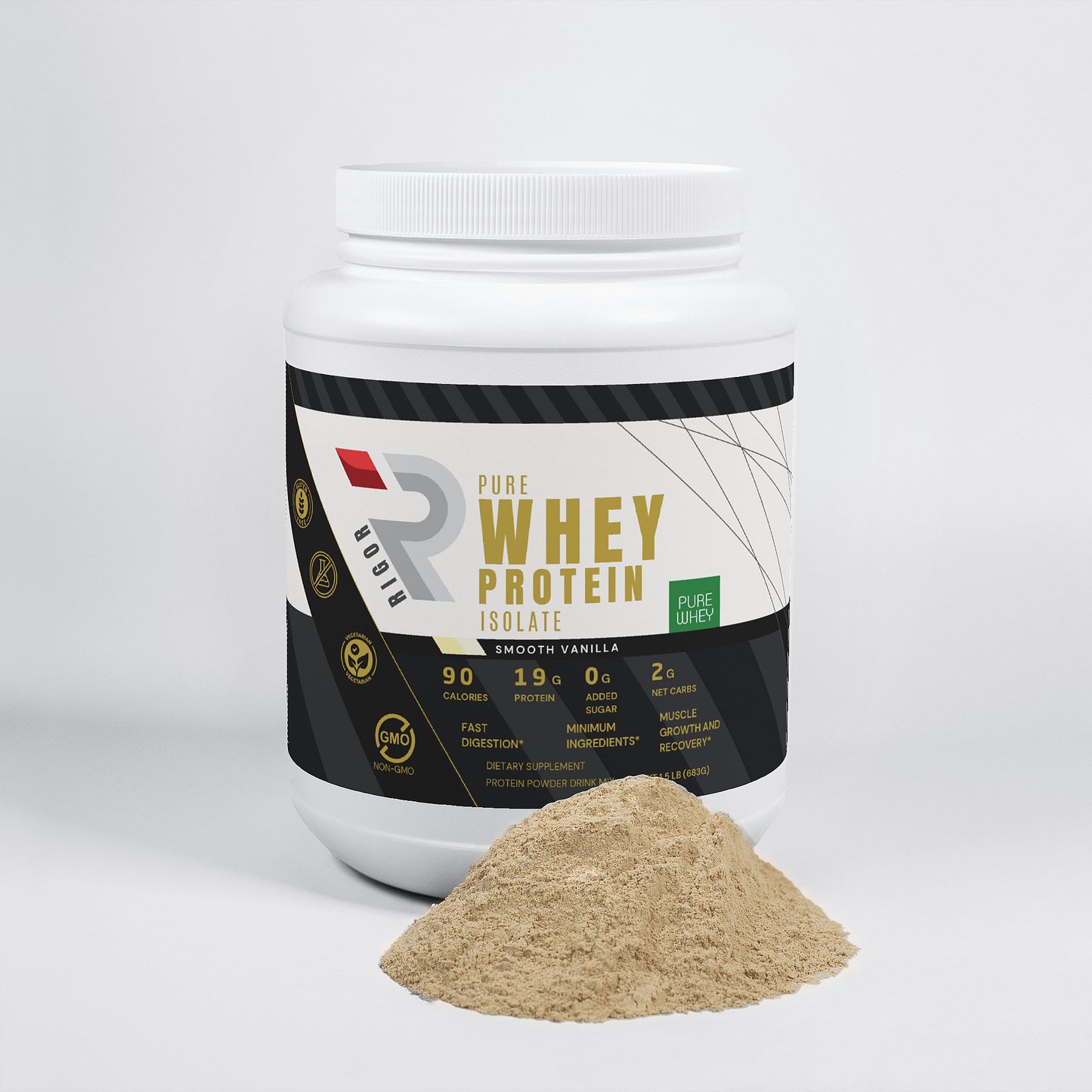 Pure Whey Protein Isolate - Smooth Vanilla