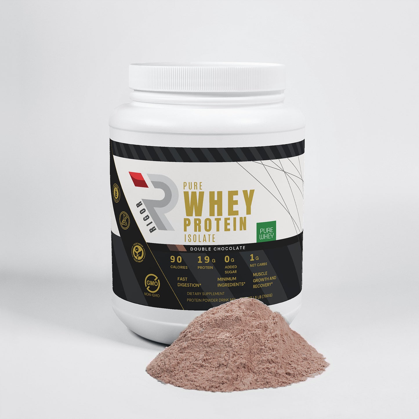 Pure Whey Protein Isolate - Double Chocolate