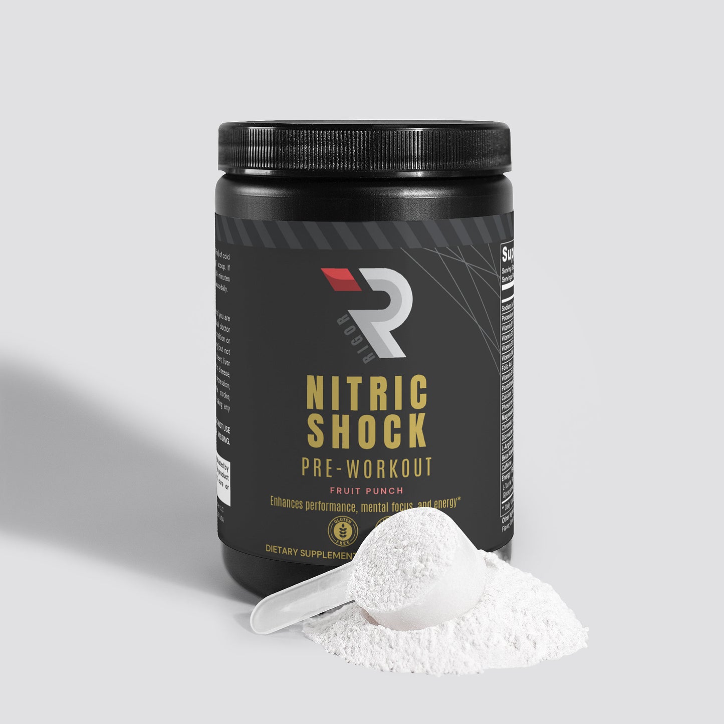 Nitric Shock Pre-Workout Powder - Fruit Punch
