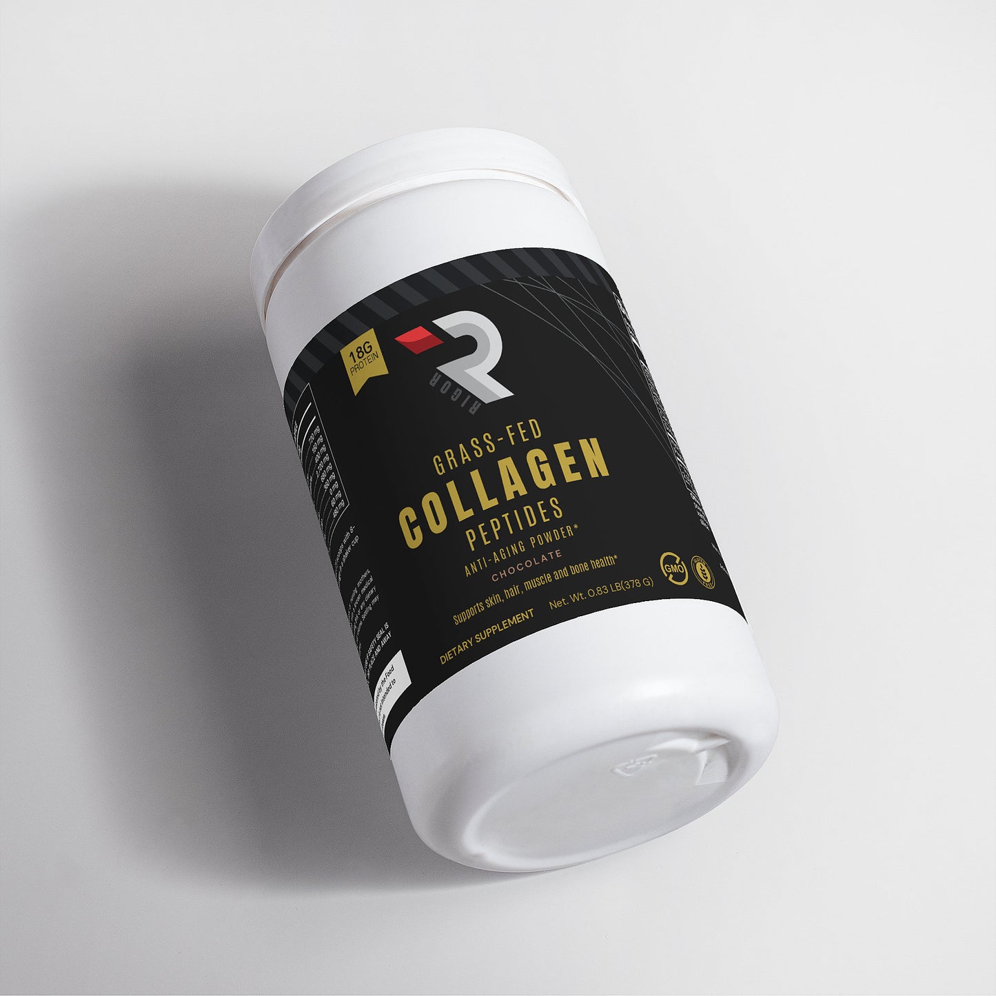 Grass-Fed Collagen Peptides Powder - Chocolate, 18 g Protein